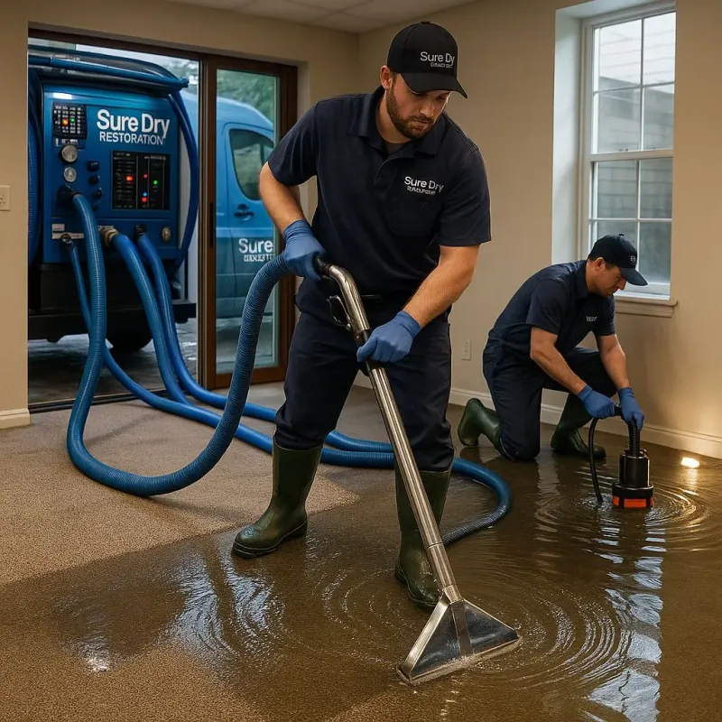 Water Extraction and Removal process in Marshallton, PA